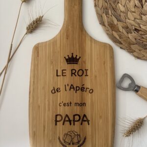 Planche Apéro en Bois Personnalisable