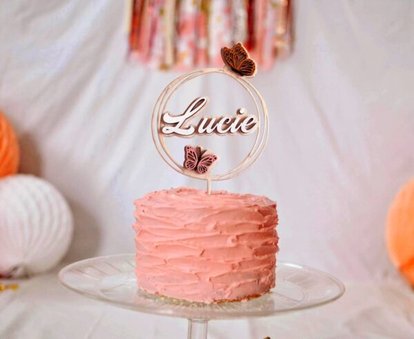 Cake Topper rond