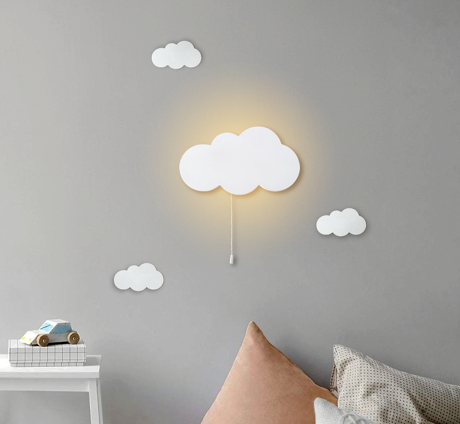 lampe veilleuse murale Nuage Chaud