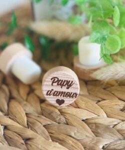 Bouchon en Bois « Papy d’Amour »