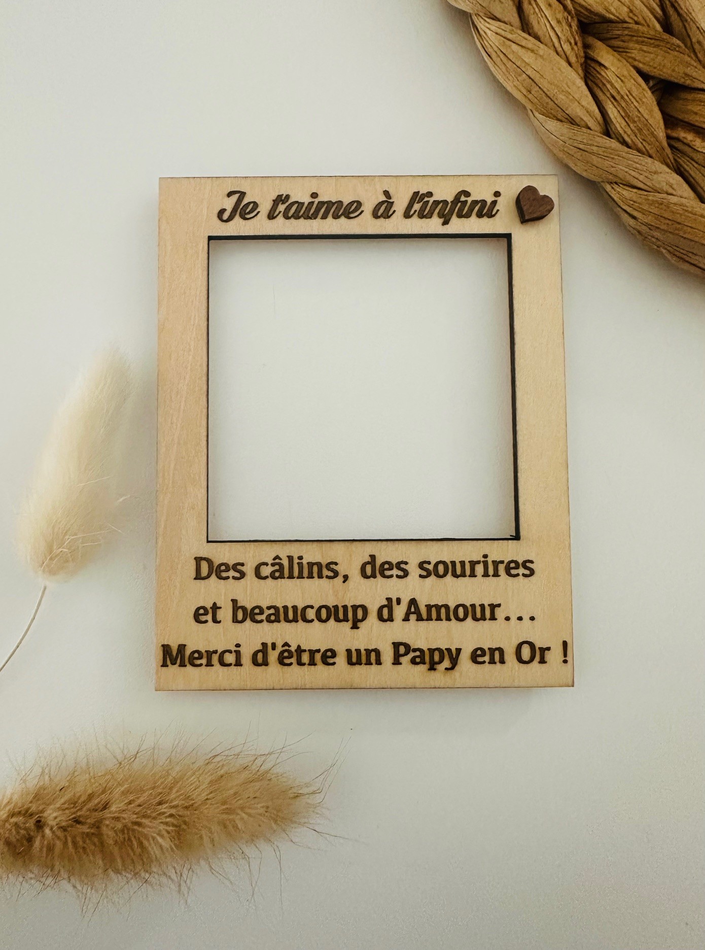 Cadre Photo Magnet Papy