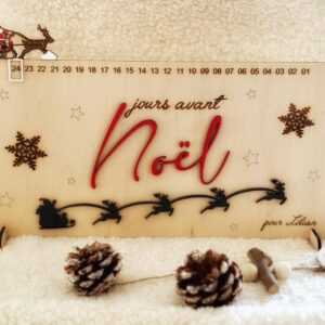 Calendrier Compte à Rebours de Noël