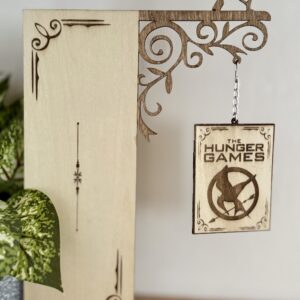 Écriteau de bibliothèque « Hunger Games »