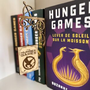 Écriteau de bibliothèque « Hunger Games »